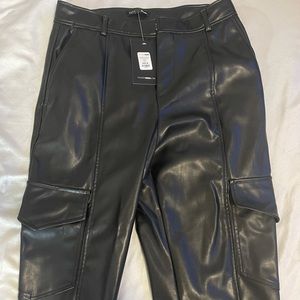Black cargo pants